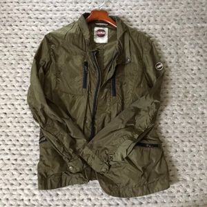 Olive utility jacket - lightweight and on trend!